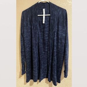 Lululemon blissful zen merino wool sweater in Midnight Navy Magnetic Blue